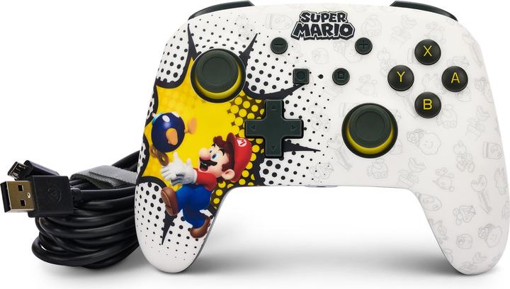 Image du produit PowerA Manette filaire améliorée pour Nintendo Switch - Bob-omb Blast (Switch)
