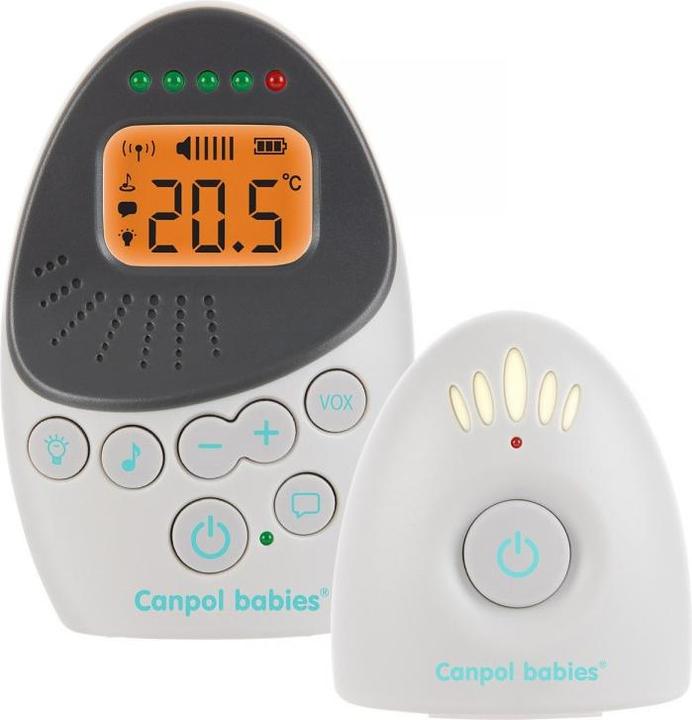 Actual product image Canpol BABIES two-way baby monitor EasyStart Plus, 77/101 (Video & Audio, 300 m)