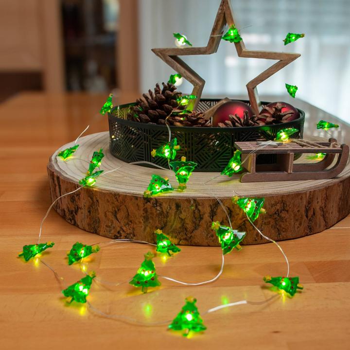Actual product image Lindby Motje LED fairy lights, Christmas trees (3.20 m)
