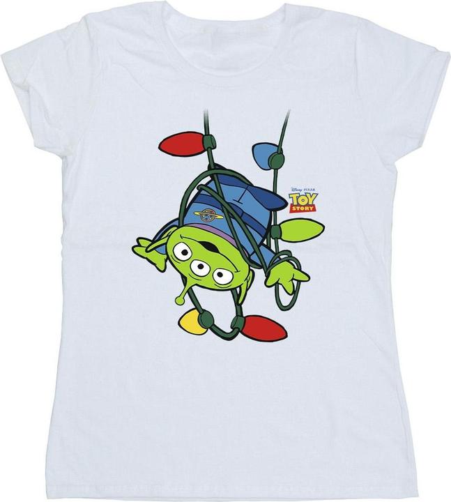 Disney Toy Story Christmas Lights Aliens TShirt (S)