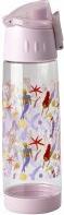 Actual product image Rice Plastic Kids Drinking Bottle with Mermaid Print - Lavender - 500 ml (0.50 l)
