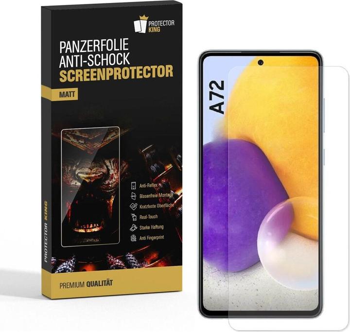 Produktbild Protectorking 3x Premium Displayschutzfolie Matt Entspiegelt (3 Stück, Samsung Galaxy A72)