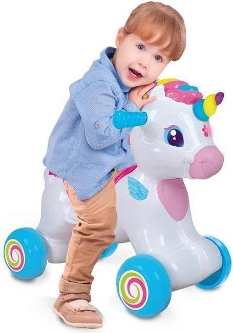 Actual product image Clementoni Interactive Unicorn Ride On