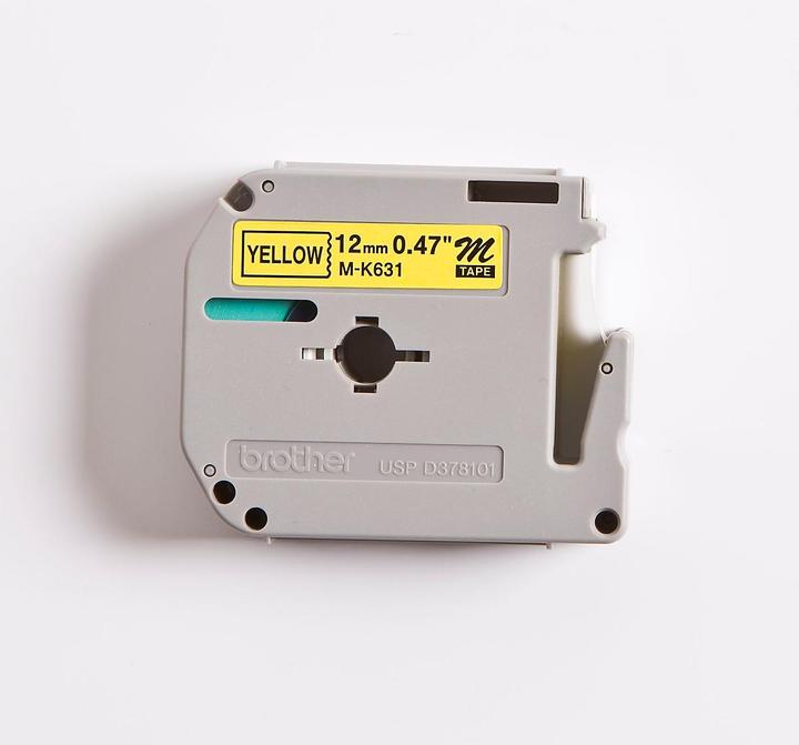 Immagine prodotto Brother M-K631bz (1.20 cm, Giallo, Nero)