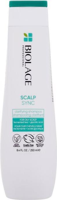 Biolage Clarifying Shampoo for All Hair Types with Fermented Tea and Glycolic Acid 250ml (250 ml, Liquid shampoo)