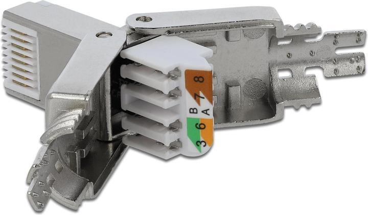 Image du produit Delock Connecteur 86476 1 pièce, gris sans outillage (Câble réseau Connecteur)