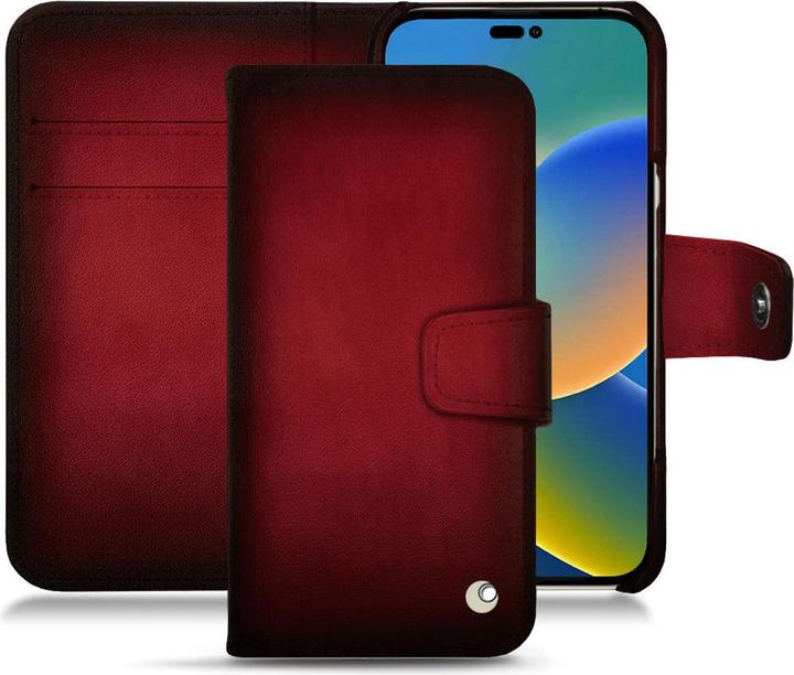 Produktbild Noreve Lederschutzhülle Wallet (Apple iPhone 14)