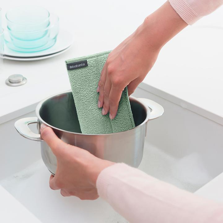 Image du produit Brabantia Chiffon de nettoyage en microfibre (3 pcs)