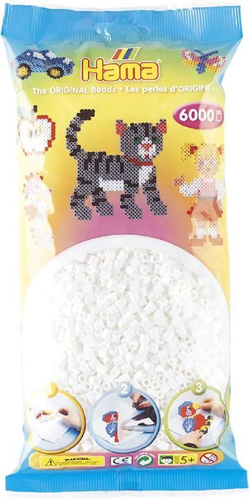 Image du produit Hama 205-01 Perles blanches 6000