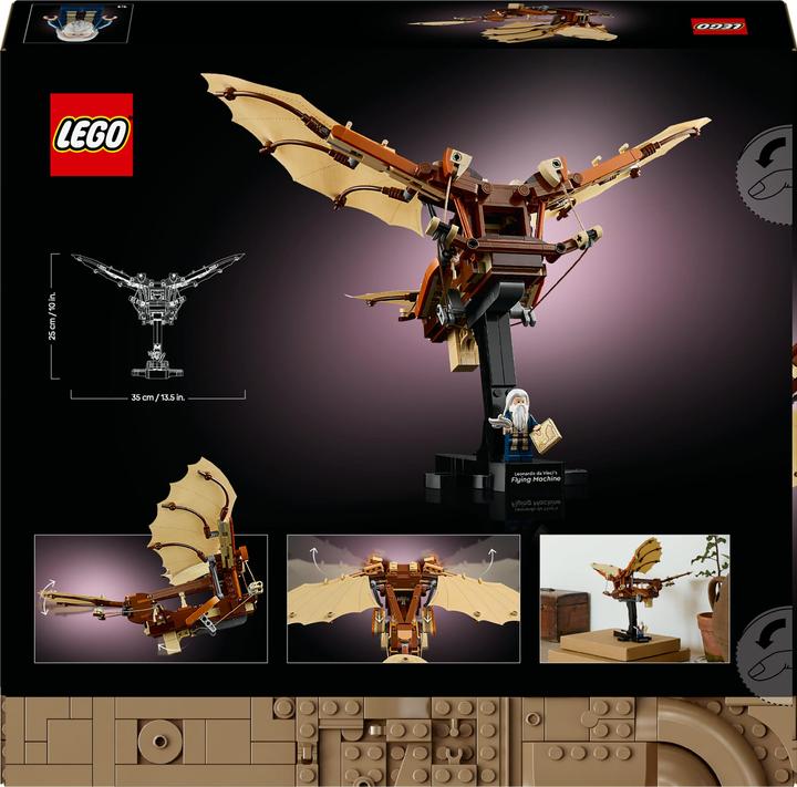 Actual product image LEGO Die Flugmaschine von Leonardo da Vinci (10363, LEGO Icons)