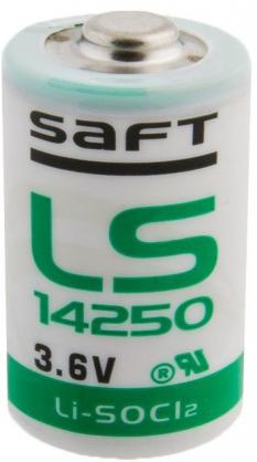 Actual product image Saft Battery 14250 1 pc. (1 pcs., AA, 1200 mAh)