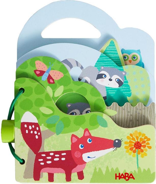 Haba Holz Babybuch Waldtiere (Deutsch)