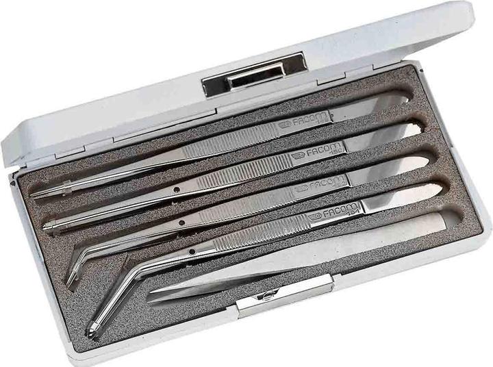 Actual product image Facom Jeu 7 Brucelles Haute Precisi.