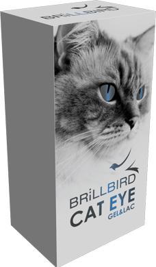 Produktbild BrillBird Cat Eye Gel&Lac “olive” -5ml (Olive, Gel-Effekt Nagellack)