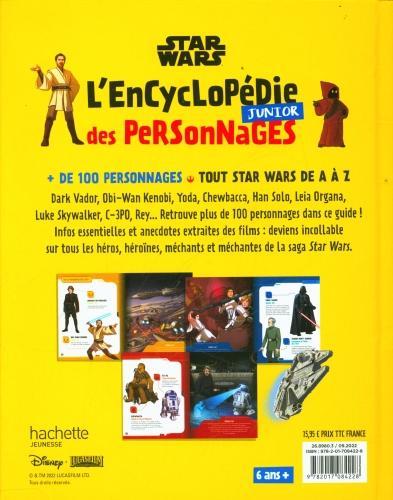 Produktbild Star Wars : l'encyclopédie junior des personnages : ton guide ultime (Französisch, Collectif, 2022)