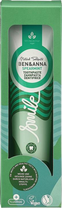 Image du produit Ben & Anna BEN&ANNA Natural Toothpaste naturalna pasta do zębów Spearmint 75ml (75 ml)