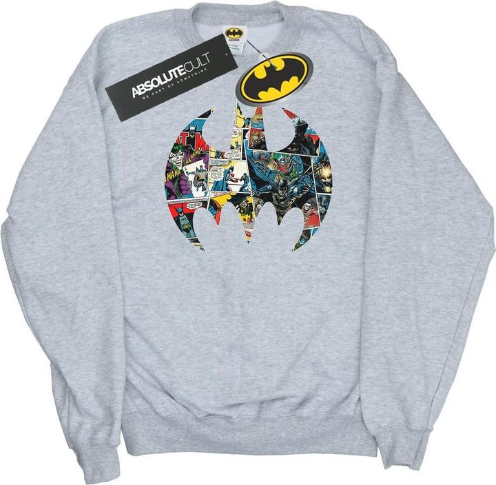 Batman Comicbuch Logo Sweatshirt