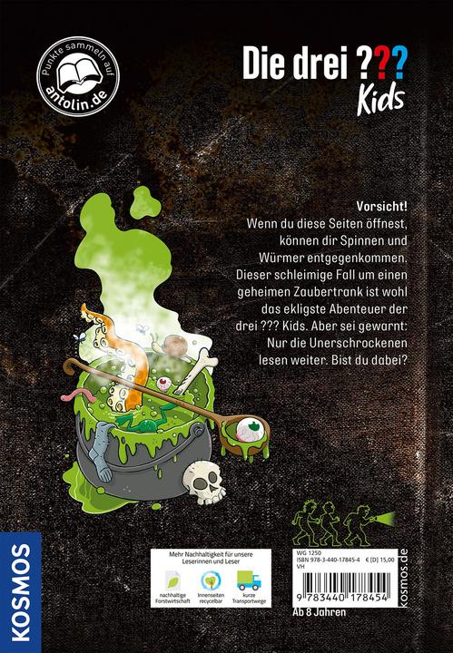 Immagine prodotto Kosmos Die drei??? Kids, Das ekligste Buch aller Zeiten (Tedesco, Ulf Blanck, 2024)