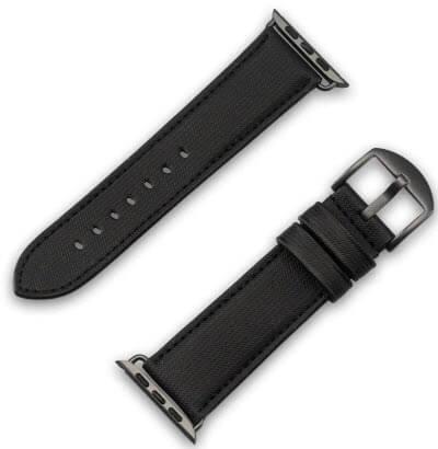 JT Berlin Apple Watch 42/44/45/49mm - Wannsee noir (42 mm, 44 mm, 45 mm, 49 mm, TPU)