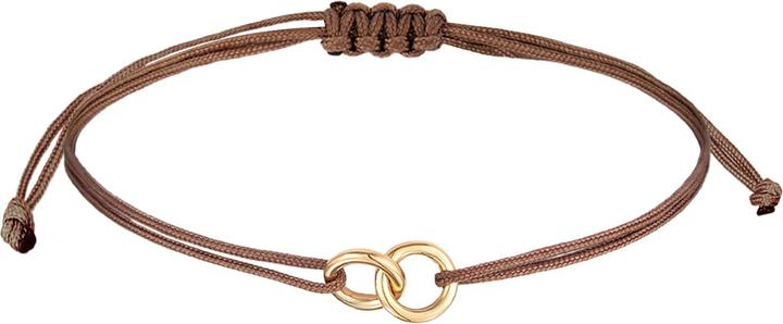 Immagine prodotto Elli Geo (16 cm, Argento 925 placcato oro, Nylon, Nessuna pietra)