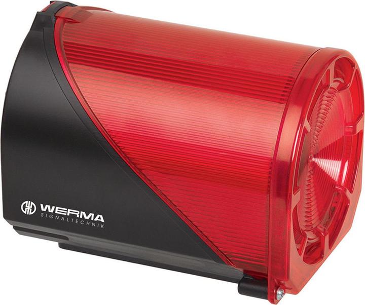 Werma LED/Sounder 114dB 24Vac/dc Red