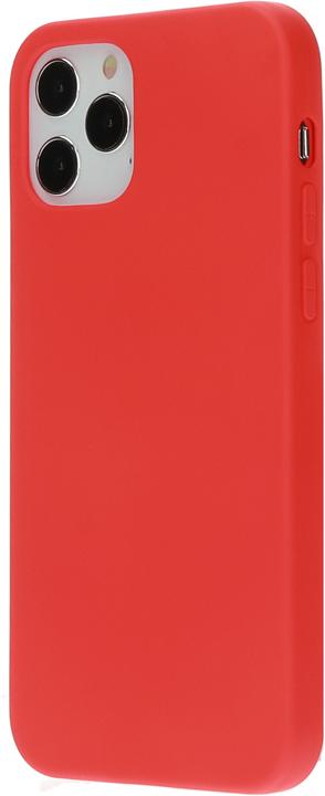 Actual product image Mobiparts Silicone Cover Apple iPhone 12/12 Pro Scarlet Red (Apple iPhone 12, Apple iPhone 12 Pro)
