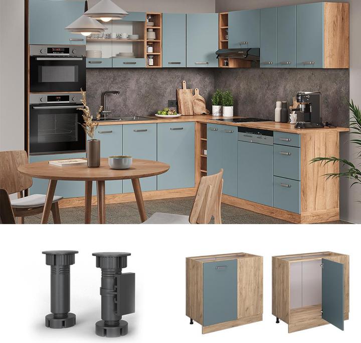 Produktbild Vicco Eckunterschrank R-Line (86 x 46 x 81.5 cm)