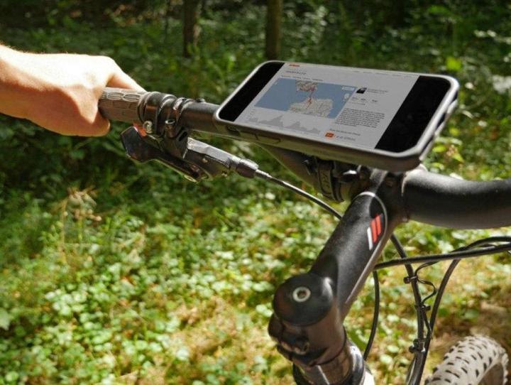 Produktbild Tigra fitclic Neo selbstsperrenden Magnetische Bike Wandbefestigung System mit Phone Case und Bike Strap M