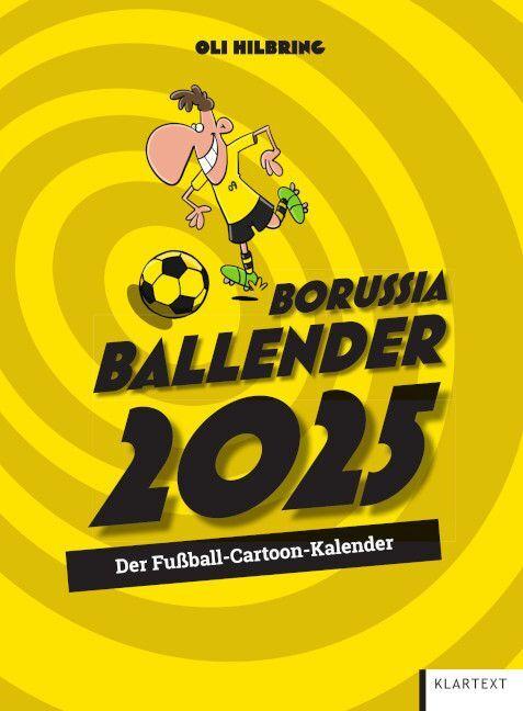 Produktbild Ballender Borussia Dortmund 2025 (33 x 45 cm, Harter Einband, Deutsch)