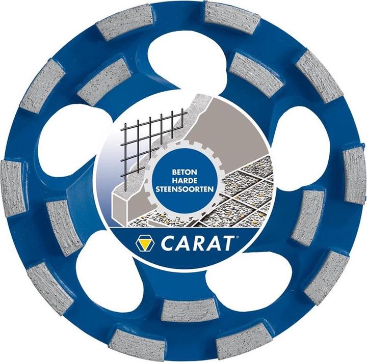 Actual product image Carat CUBD1253C0 Dustec Komschijf - 125 x 22,23 x 4mm