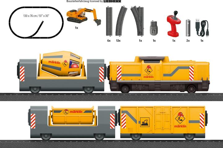 Produktbild Märklin My world - Startpackung Baustelle (Spur H0)