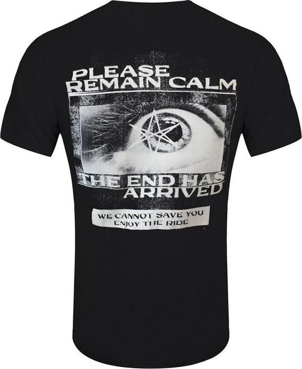 Image du produit Bring Me The Horizon Unisexe Adulte Remain Calm Back Print T-shirt (XXL)