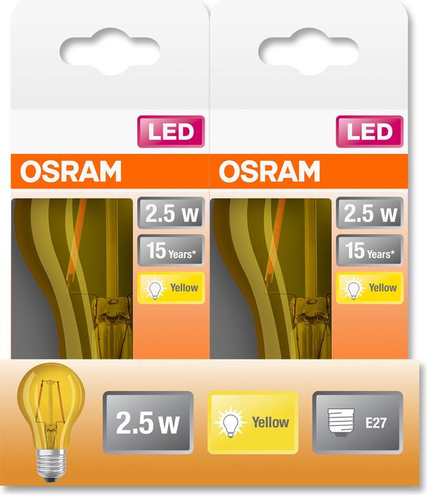 Actual product image Osram LED Monochrome (E27, 2.50 W, 235 lm, 1 x, F)