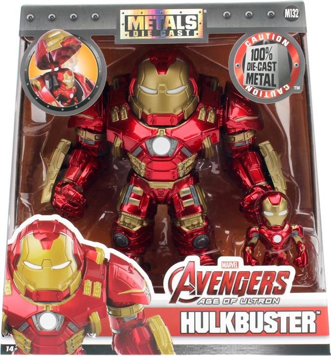 Produktbild Jada Marvel Fig. 6,5" Hulkbuster+2,5" Ironman