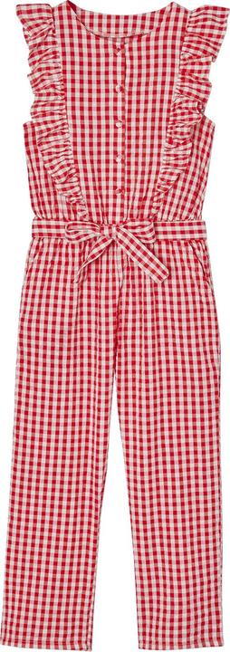 Produktbild Vertbaudet Karierter Mädchen Jumpsuit mit Volants (116)