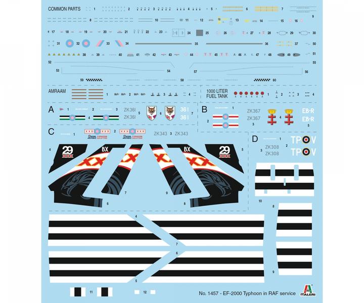 Actual product image 1:72 RAF EF-2000 Eurofighter Typhoon