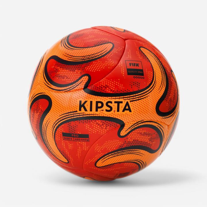 Kipsta Beachsoccer BS Pro balle hybride taille 5 - rouge/orange (5)