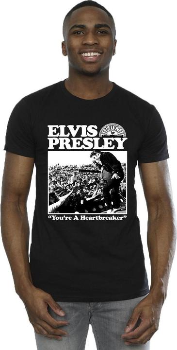 Actual product image Elvis Mens A Heartbreaker T-Shirt (XL)