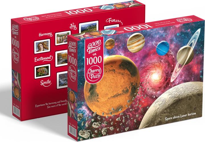 Image du produit Cherry Pazzi Puzzle Univers au-dessus de l'horizon lunaire 1000 pièces (1000 pièces)
