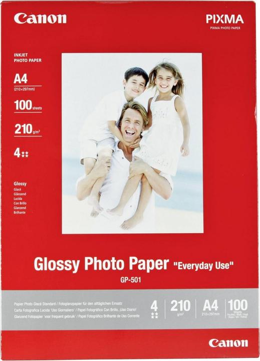 Immagine prodotto Canon GP-501 Foto lucida (200 g/m², A4, 100 x)