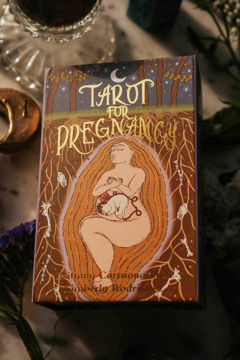 Immagine prodotto Mazzo di Tarocchi per la gravidanza (Inglese, Kimberly Rodriguez, Brittany Carmona-Holt, 2023)