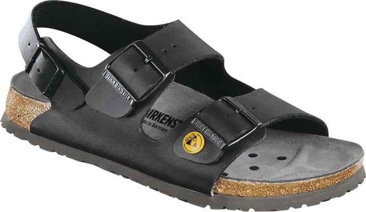 Produktbild Birkenstock Milano ESD Birko-Flor Schwarz (45)