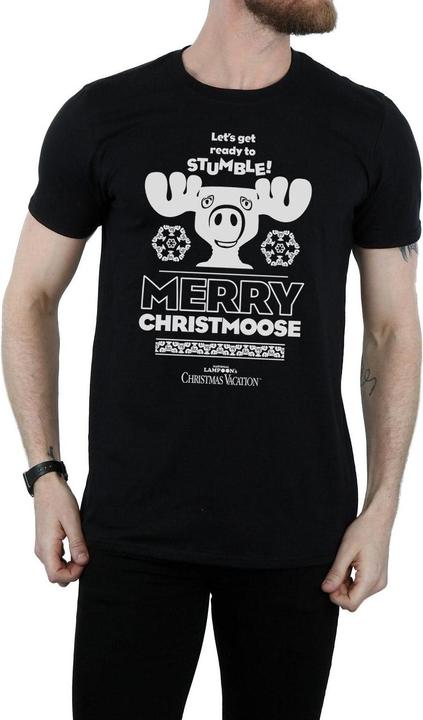 Actual product image National Lampoon´s Vacation Mens Merry Christmoose T-Shirt (XXL)