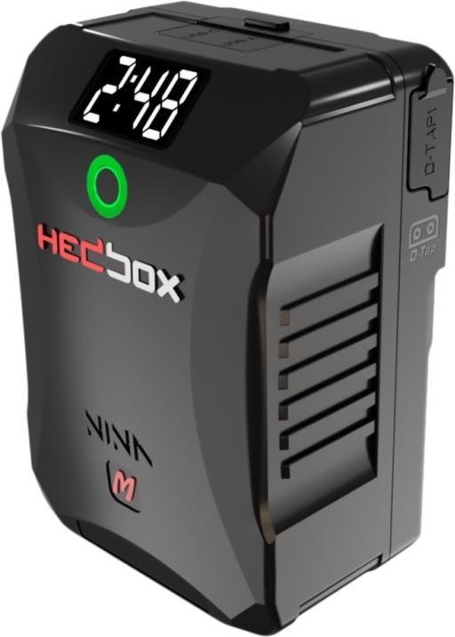 Image du produit Hedbox - Cine V Lock Mount ( High Dur Aluminium )- 98Wh / 6600mAh- 10A / 90W Max Load- USB Output 5.1V / 2. (Chargeur de batterie d'appareil photo)