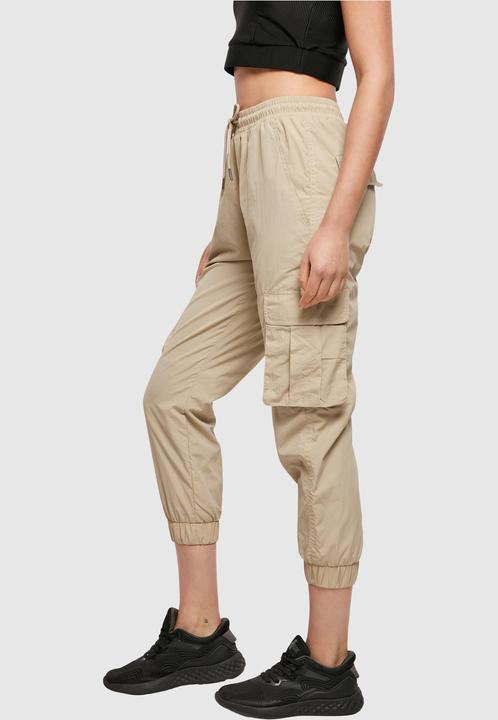 Image du produit Urban Classics Ladies High Waist Crinkle Nylon Cargo Pants (XXL)