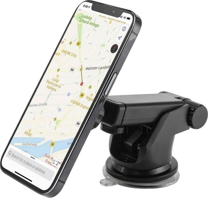 Produktbild Renkforce RF-MMPH-001 Saugnapf Handy-Kfz-Halterung Magnetbefestigung