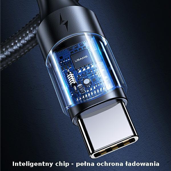 Actual product image Usams USB C — USB C (3 m, USB 2.0)