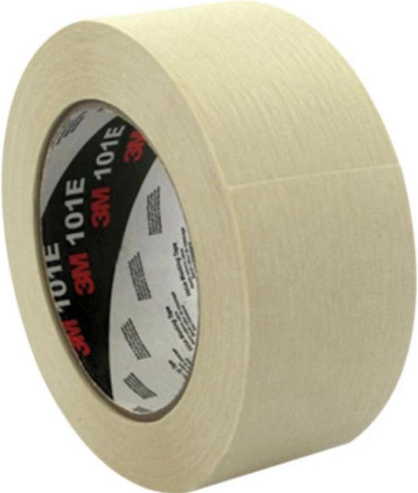 Actual product image 3M Adhesive crepe tape 101E, 30 mm x 50 m, paper, beige (30 mm)