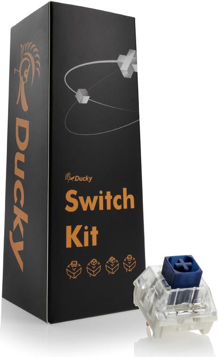 Produktbild Ducky Kalih Box Navy Switches, mechanisch, 3-Pin, clicky, MX-Stem, 85g - 110 Stück