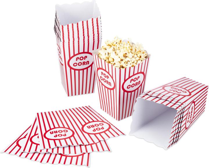 Actual product image Relaxdays 72x popcorn bags (72 x)